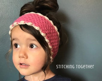 Crochet Ear Warmer Pattern | Crochet Headband Pattern | Women and kids | Crochet Headwear | Crochet Pattern