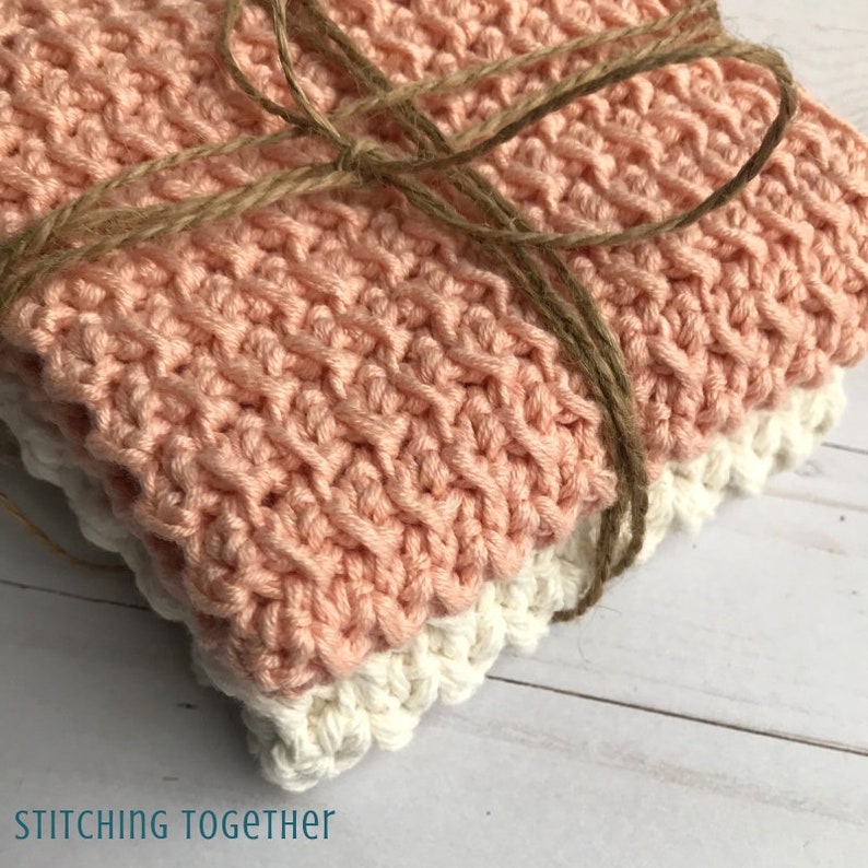 Soft Crochet Washcloth Baby Washcloth Pattern Crochet Etsy Australia