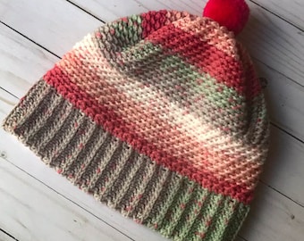 Crochet Hat Pattern | Ladies Hat Pattern | Over the Ridge Crochet Hat with Brim Pattern PDF Download