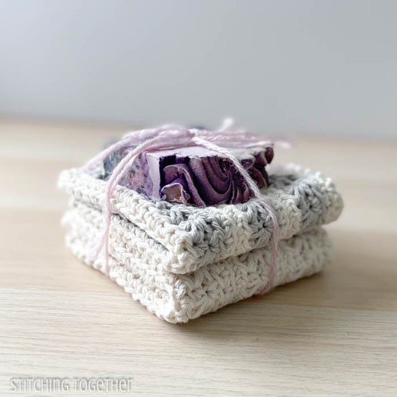 Best Crochet Dish Cloth or Wash Cloth Pattern Ever! » Handcrafted With Grace