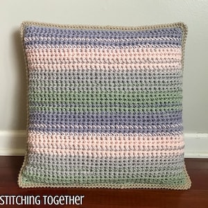 Crochet Pillow Cover Pattern | Throw Pillow Pattern | Pattern Download