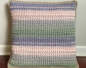 Crochet Pillow Cover Pattern | Throw Pillow Pattern | Pattern Download