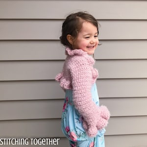 Kensington Crochet Bolero Pattern | Crochet Shrug Pattern for Girls | Pattern Download