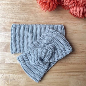 Easy Ribbed Headband Crochet Pattern | Crochet Ear Warmer| PDF Crochet Pattern download