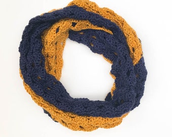 Rival Crochet Infinity Scarf Pattern | Crochet Pattern Download