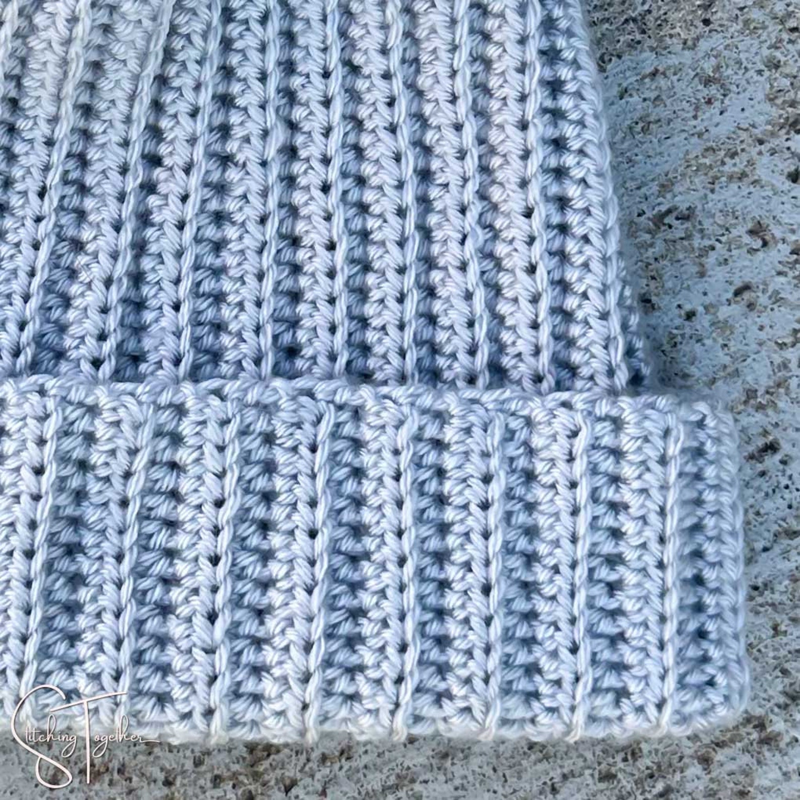 Easy Ribbed Crochet Beanie Pattern | Light Weight Yarn Hat | Unisex ...