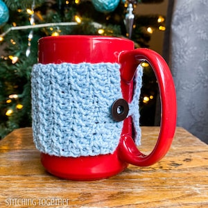 Crochet Coffee Mug Cozy Pattern | Crochet Mug Cozy Pattern | PDF Download