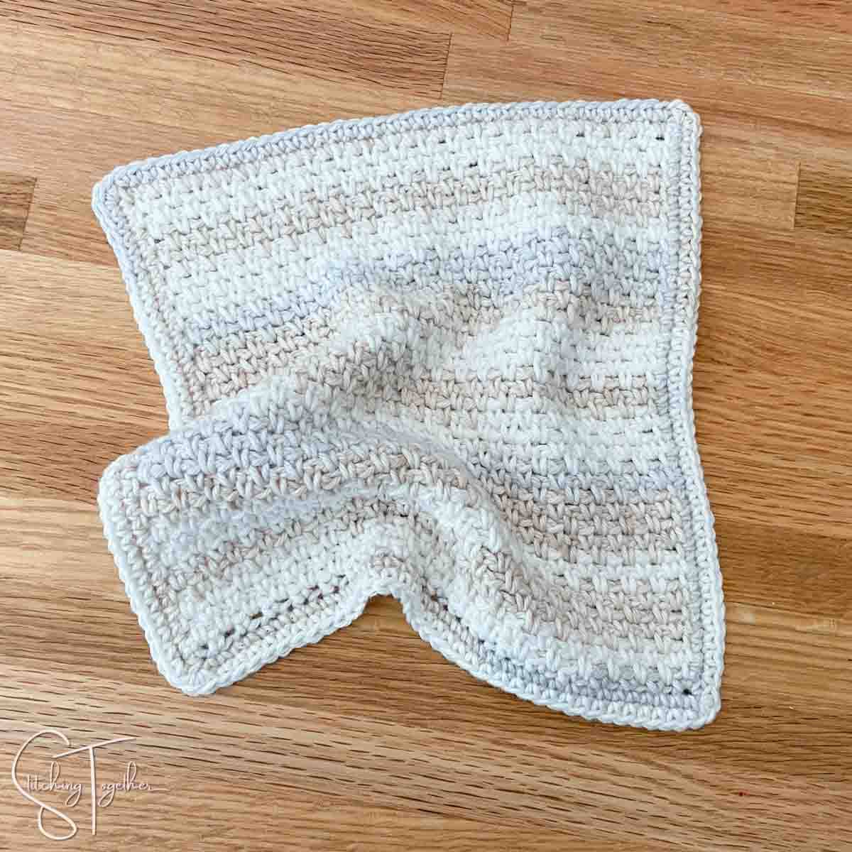 Easy Crochet Moss Stitch Dishcloth Pattern (PDF Download) - Etsy