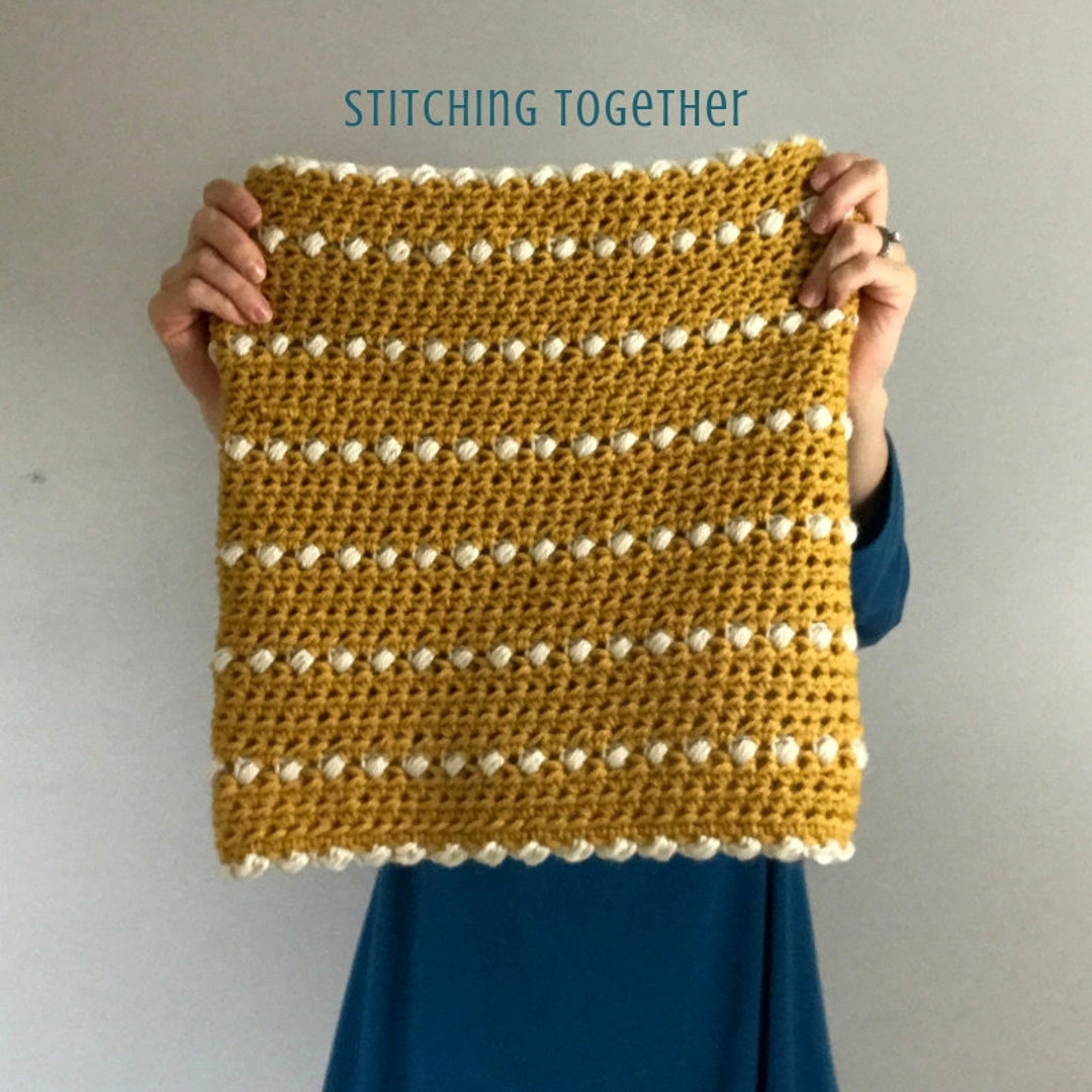 Crochet Cowl Pattern | Puff Stitch Cowl | Mustard Cowl | PDF Crochet ...