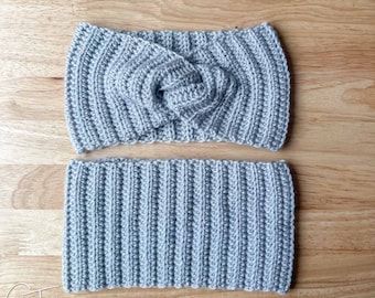 Easy Ribbed Headband Crochet Pattern | Crochet Ear Warmer| PDF Crochet Pattern download