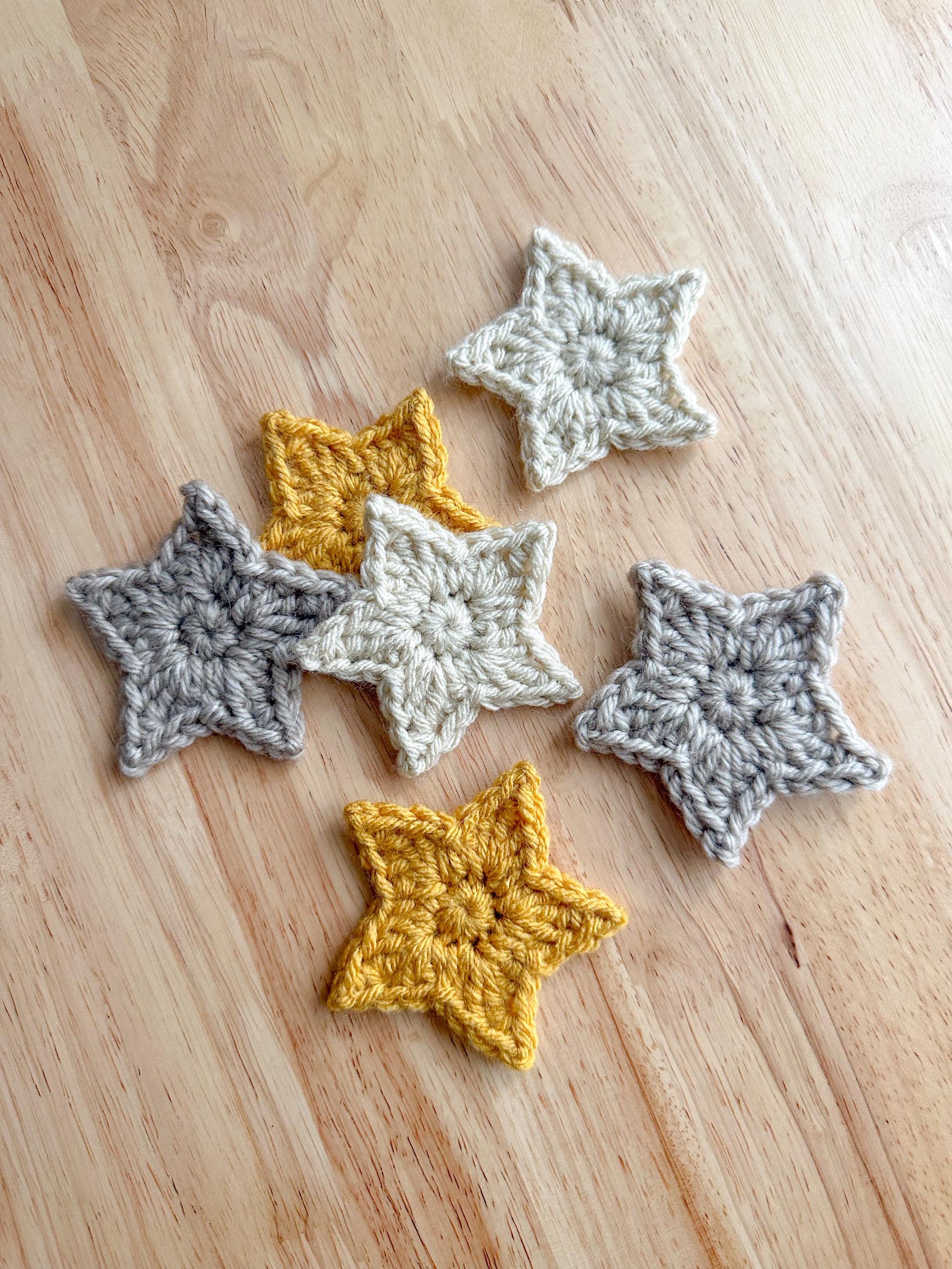 Easy Crochet Star Pattern | Small Crochet Stars | Pattern Download - Etsy
