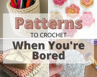 Crochet Pattern Bundle | Quick Crochet Patterns | PDF Download