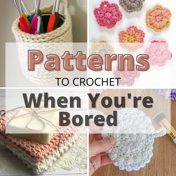 Crochet Pattern Bundle | Quick Crochet Patterns | PDF Download