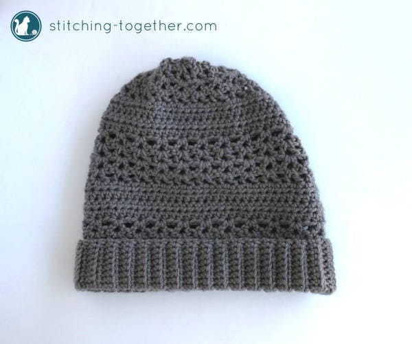 Crochet Slouchy Hat Pattern | Crochet Hat Pattern | Instant Download ...