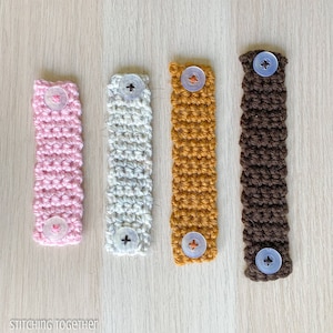 Ear Saver Crochet Pattern for face masks | Pattern for mask extender | PDF download