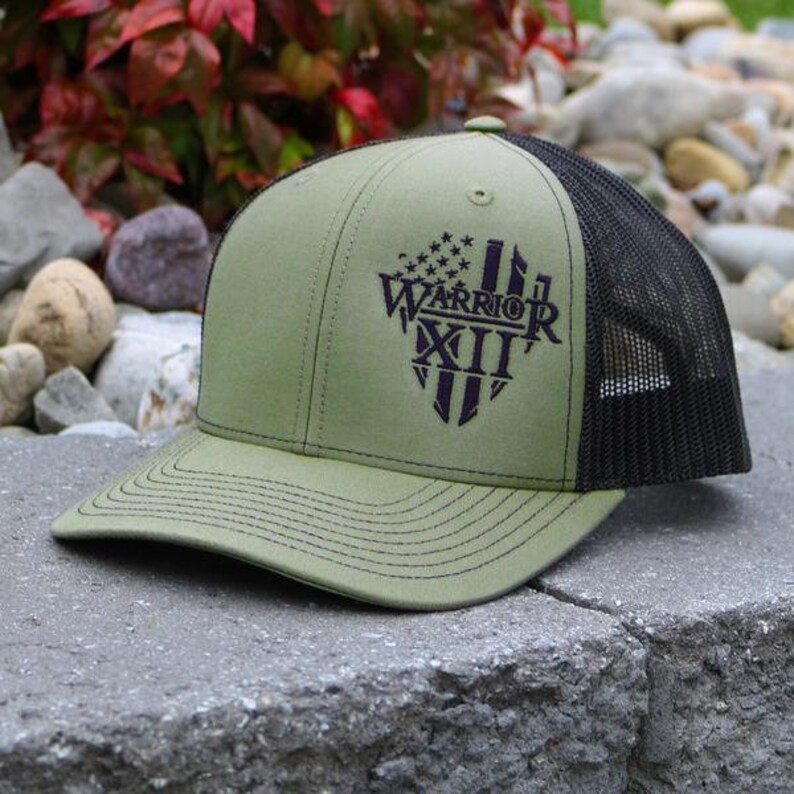 OD GreenBlack The Warrior Snapback Hat