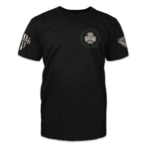 Fighting Irish T-shirt Patriotic Tribute Tee American Pride Veteran ...