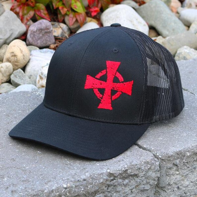 The Crusader Snapback Hat Black