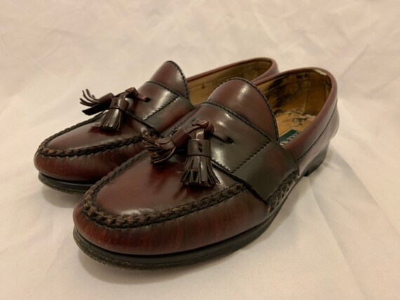 cole haan pinch tassel loafer burgundy