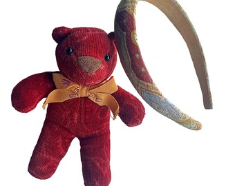 Etro Limited Edition Teddy Bear and Paisley Headband