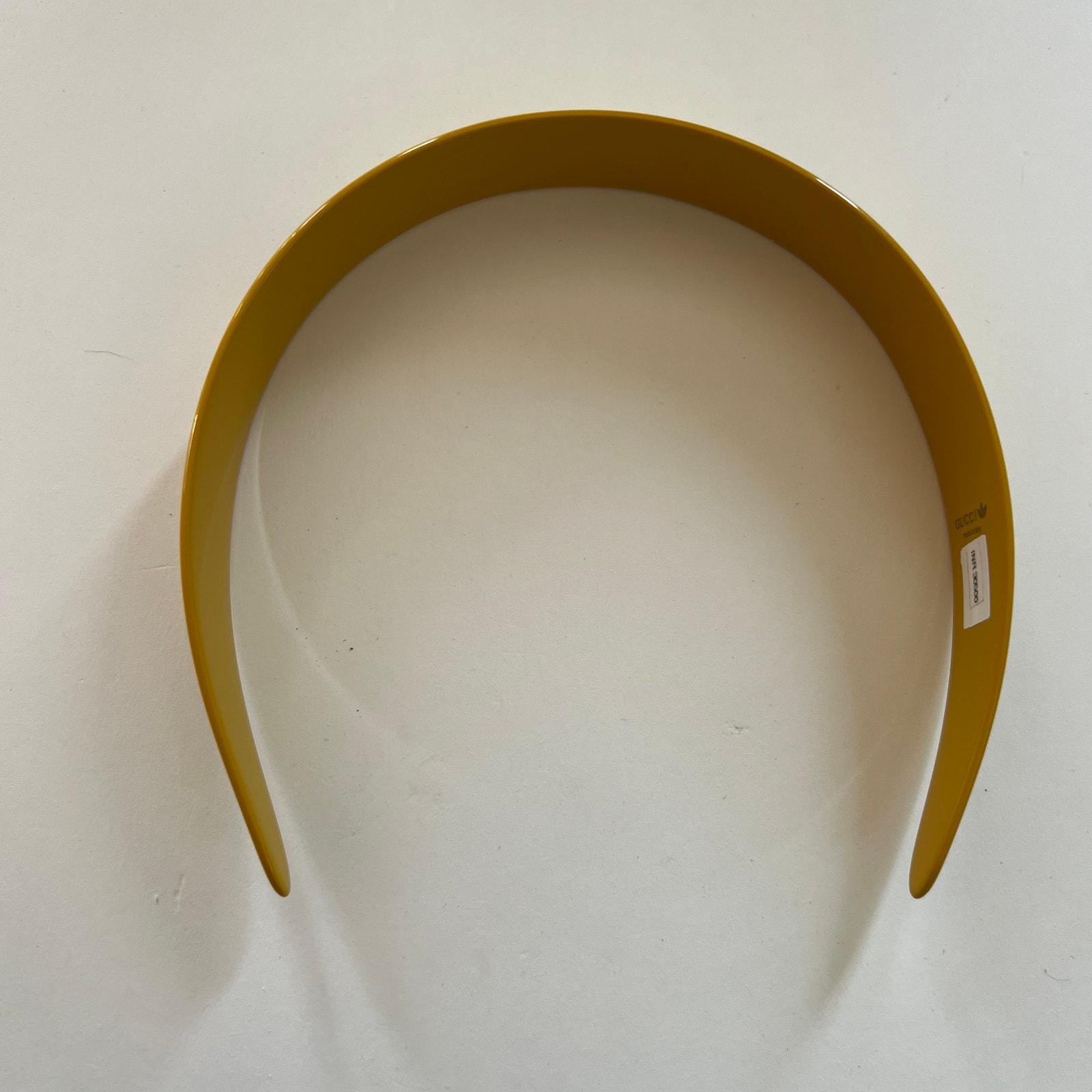 RARE Gucci X Adidas Logo Headband Yellow NWOT - Etsy display picture 1