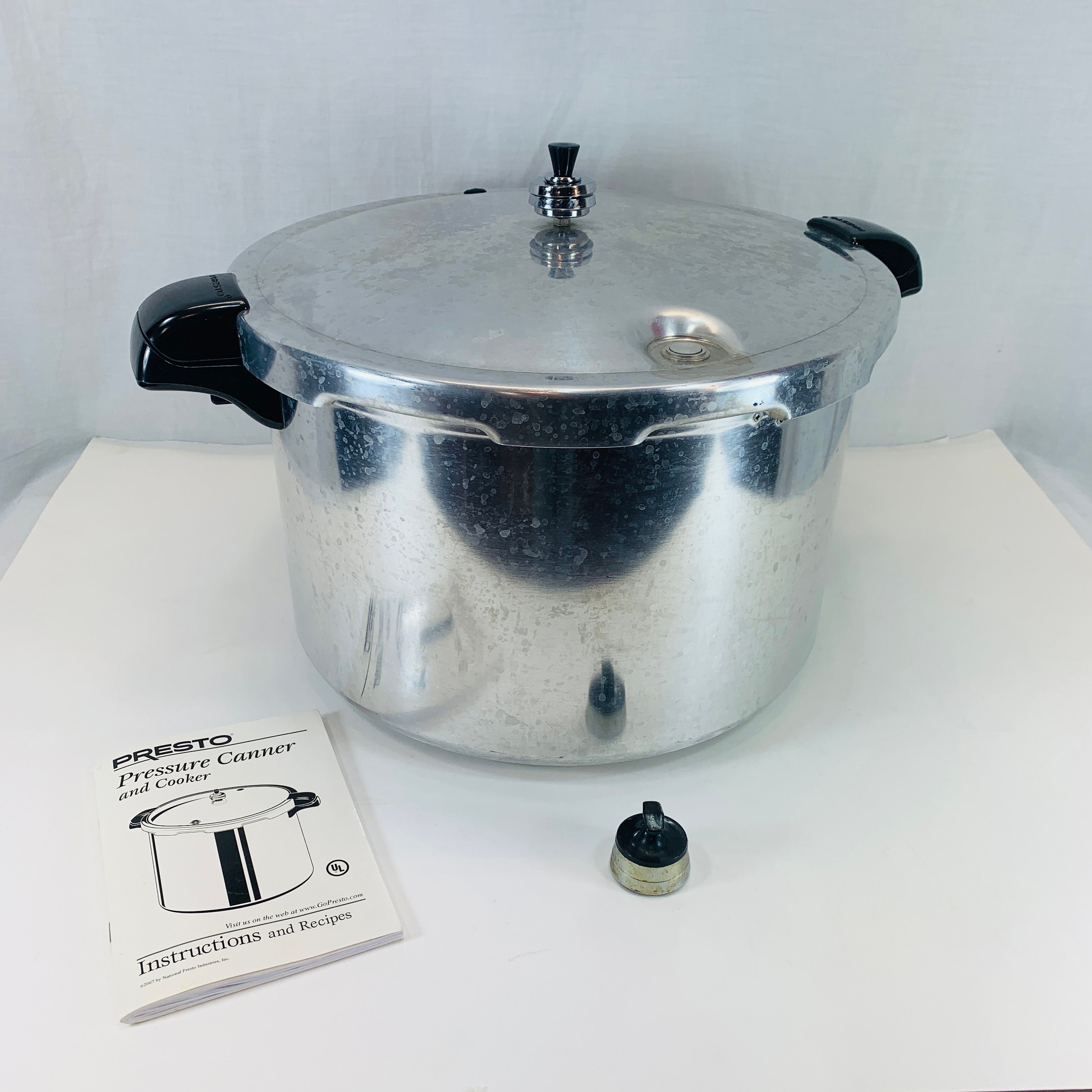 Vintage PRESTO 16 Quart Pressure Canner And Cooker 01745 Etsy