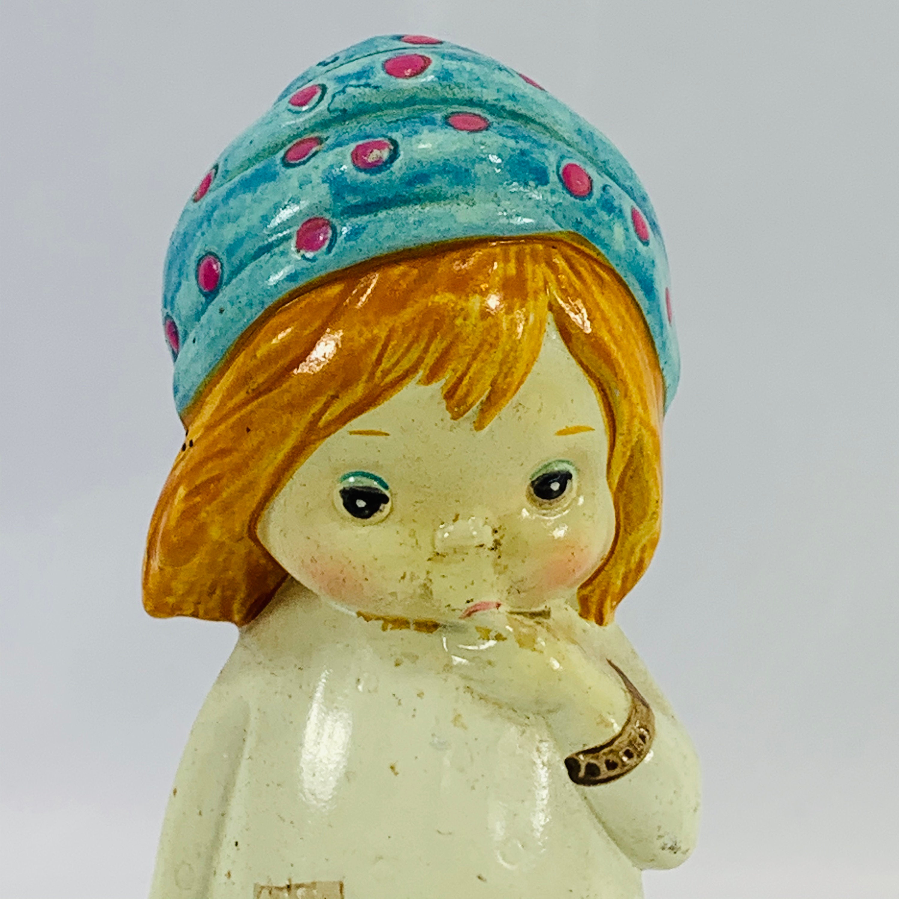 Adorable Vintage 1960's Little Girl Ceramic Figurine 5 Etsy España