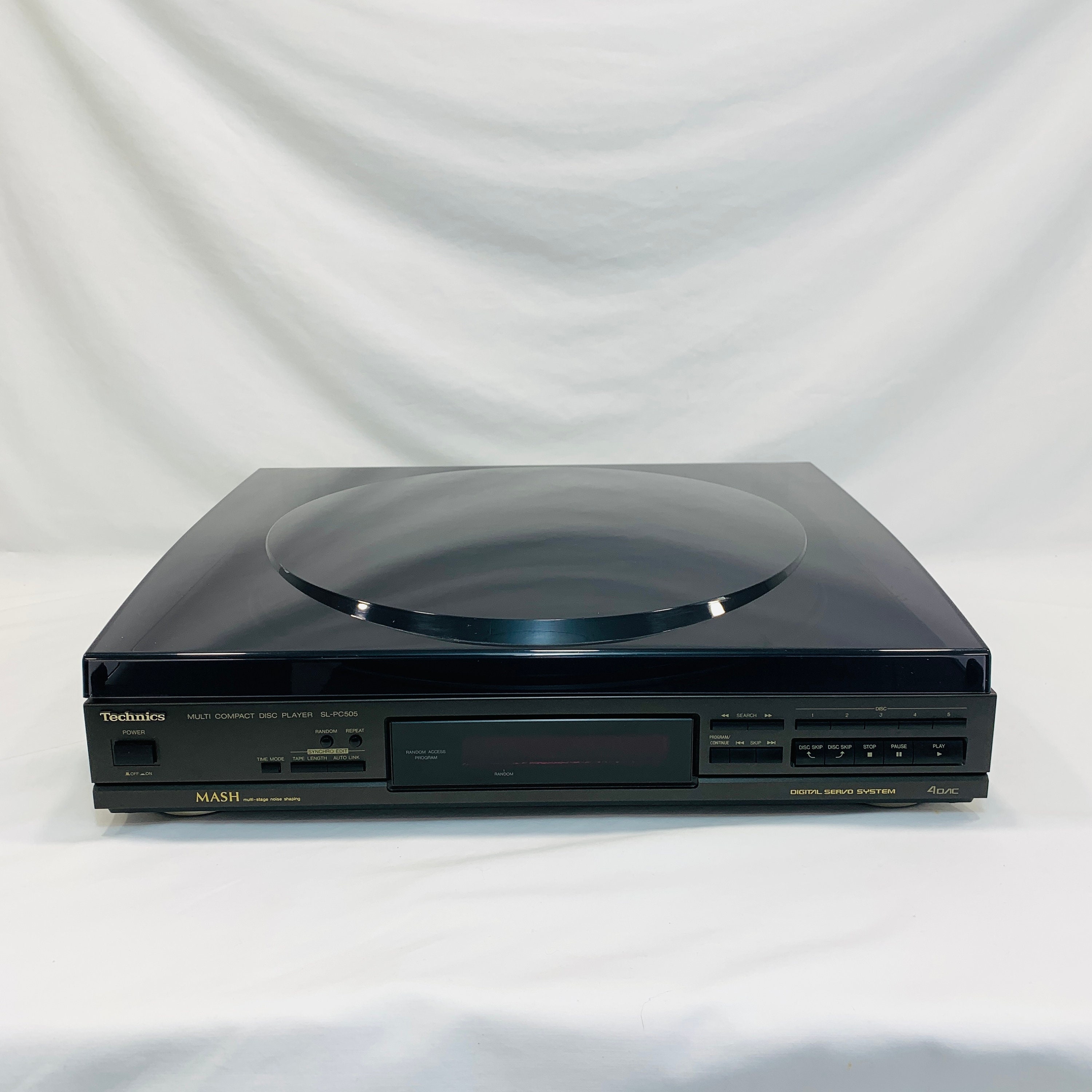 Vintage 90's Technics MASH SLPC505 Turntable Style 5 Etsy