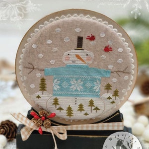 With Thy Needle & Thread SNOW MAGICAL Cross Stitch Pattern - Winter Cross Stitch - Christmas Cross Stitch ~ Brenda Gervais