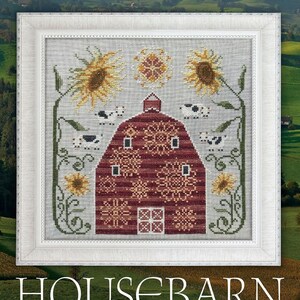 Cottage Garden Samplings  Fabulous House Series Chart #7 BARN HOUSE~ Cross Stitch Pattern - New Cross  Stitch Pattern