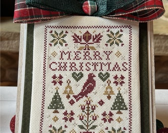 Anabella’s Needleart SIMPLE SAMPLERS™ CHRISTMAS  Cross Stitch Pattern ~ Cross Stitch Sampler ~ Christmas  Cross Stitch Sampler ~ Anabella's