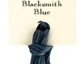 Classic Colorworks Embroidery Floss BLACKSMITH BLUE ~  5 Yard Skeins Cross Stitch Floss - CCT-187