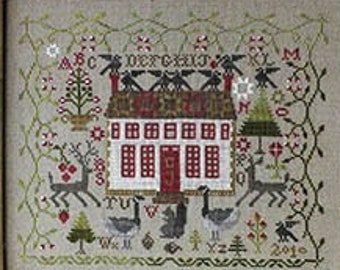 Blackbird Designs Winter Wonderland Cross Stitch Pattern ~ New Blackbird Designs  ~ Blackbird Designs Cross Stitch - Reprinted Chart