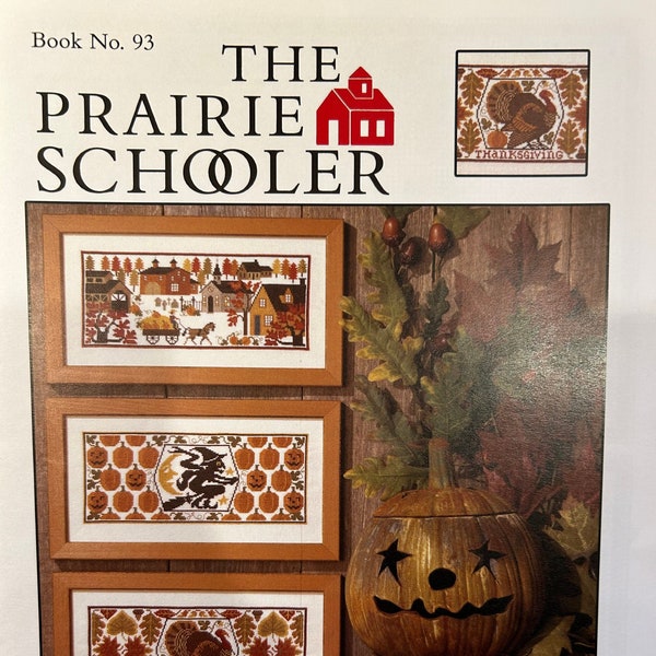 The Prairie Schooler Santa's HARVEST TIME Cross Stitch Patterns - Throw Back Thursday With Anabella's ~ Prairie Schooler Cross Stitch