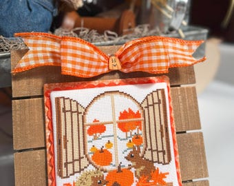 Hand Embroidery ~ Land That I Love Hand Embroidery Dish Towel Kit