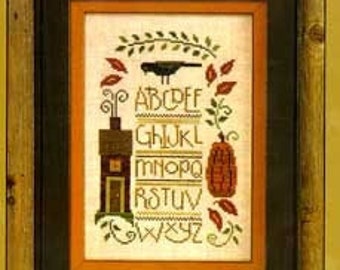 Bent Creek BLACKBIRD SAMPLER Cross Stitch Pattern ~ Bent Creek Cross Stitch Charts ~ New Cross Stitch ~ Autumn Cross Stitch