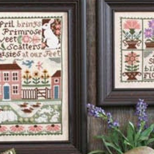 Cross Stitch 176 AUGUST By The Prairie Schooler Counted Cross Stitch