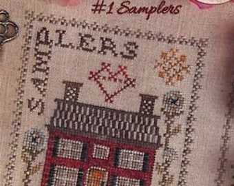 Jeannette Douglas Designs Sew Together #1 Samplers Cross Stitch Pattern ~ Jeannette Douglas Cross Stitch Charts