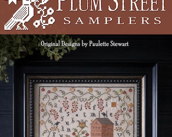 NEW! 2025 Nashville Needlework Market ~ Plum Street Samplers Tomato Sampler Cross Stitch Chart ~ Anabella's