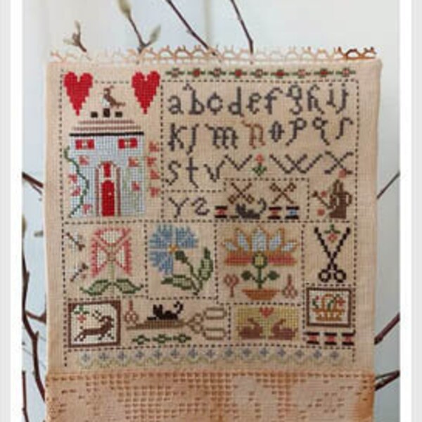 Nikyscreations EMBROIDERY GARDEN Cross Stitch Pattern - 2021 Needlework Expo