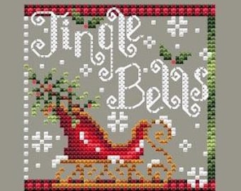 Shannon Christine JINGLE BELLS Cross Stitch Pattern - Christmas Cross Stitch Pattern