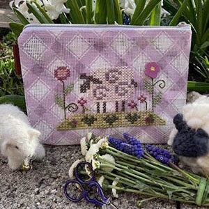 Shepherd&#39;s Bush LAMB  MINI BAG  Cross Stitch Pattern ~ Shepherd&#39;s Bush Cross Stitch Pattern ~ Anabella&#39;s ~ Counted Cross Stitch