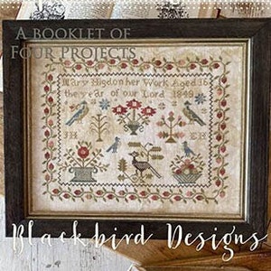 2024 Nashville Needlework Market - BLACKBIRD DESIGNS Moments of Glad Grace Cross Stitch pattern ~ Anabella&#39;s Cross Stitch