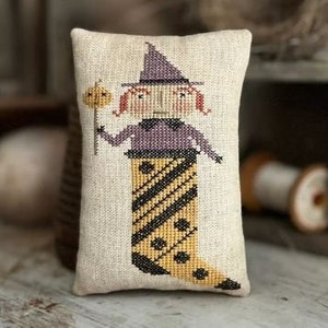 NEW! Notforgotten Farm Cross Stitch ~ Witch Hazel Cross Stitch Pattern - Halloween Cross Stitch ~ Anabella&#39;s