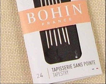 BOHIN TAPESTRY NEEDLES Size 24