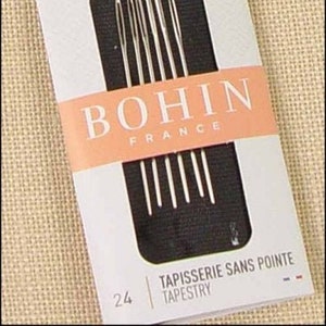 BOHIN TAPESTRY NEEDLES Size 24
