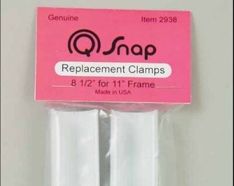 Q SNAP 4 1/4" Clamps REPLACEMENT CLAMPS for 6" x 6" Frame- Cross Stitch Frame