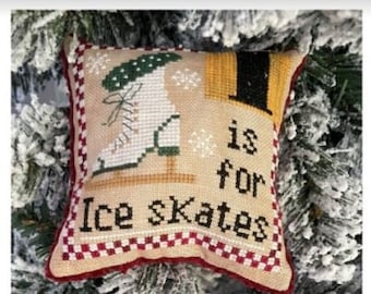 Romy's Creations Christmas Alphabet I & J Cross Stitch Pattern ~ Romy's Creations Cross Stitch ~ 2022 Nashville Needlework Market