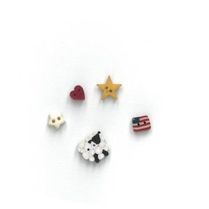 Shepherd&#39;s Bush LIBERTY NOTES BUTTONS