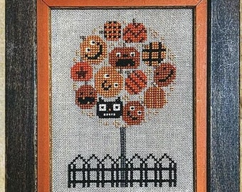 Bent Creek POP OF HALLOWEEN Cross Stitch Kit  ~ Bent Creek Cross Stitch Charts  ~ New Cross Stitch ~ Halloween Cross Stitch ~ Anabella's